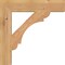 Ekena Millwork Olympic Block Smooth Bracket, Western Red Cedar, 3 1/2"W x 20"D x 20"H BKT04X20X20OLY05SWR - alternate 2